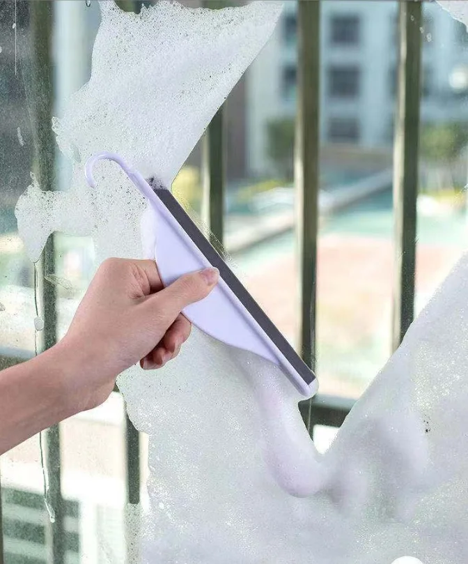 Wholesale glass cleaning squeegee professional silicone rubber squeegee window wipers mini window shower squeegee