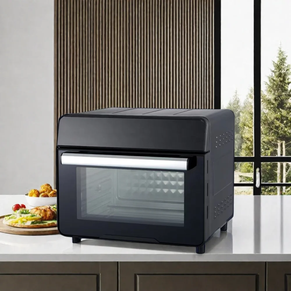 22L Minimalist Style Digital Electric Deep Air Fryer 10 in 1 Multi-Function Household Appliance Large Capacity with Chinese Plug