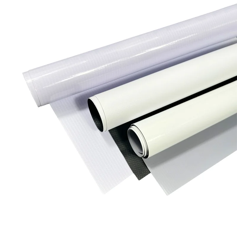 JUTU Factory Price PVC Flex Banner Roll Custom Frontlit Banner Roll
