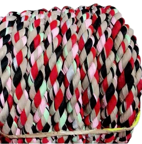20mm Three Strands Braided Cotton Rope Macrame Cord Twisted Rope