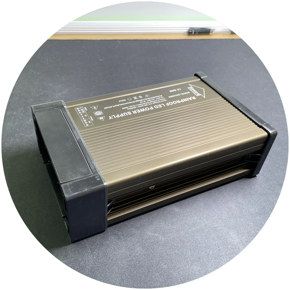 Рекламный знак AC240V DC12V DC24V 16.6A 33.3A IP65 светодиодный непромокаемый источник питания 400 Вт