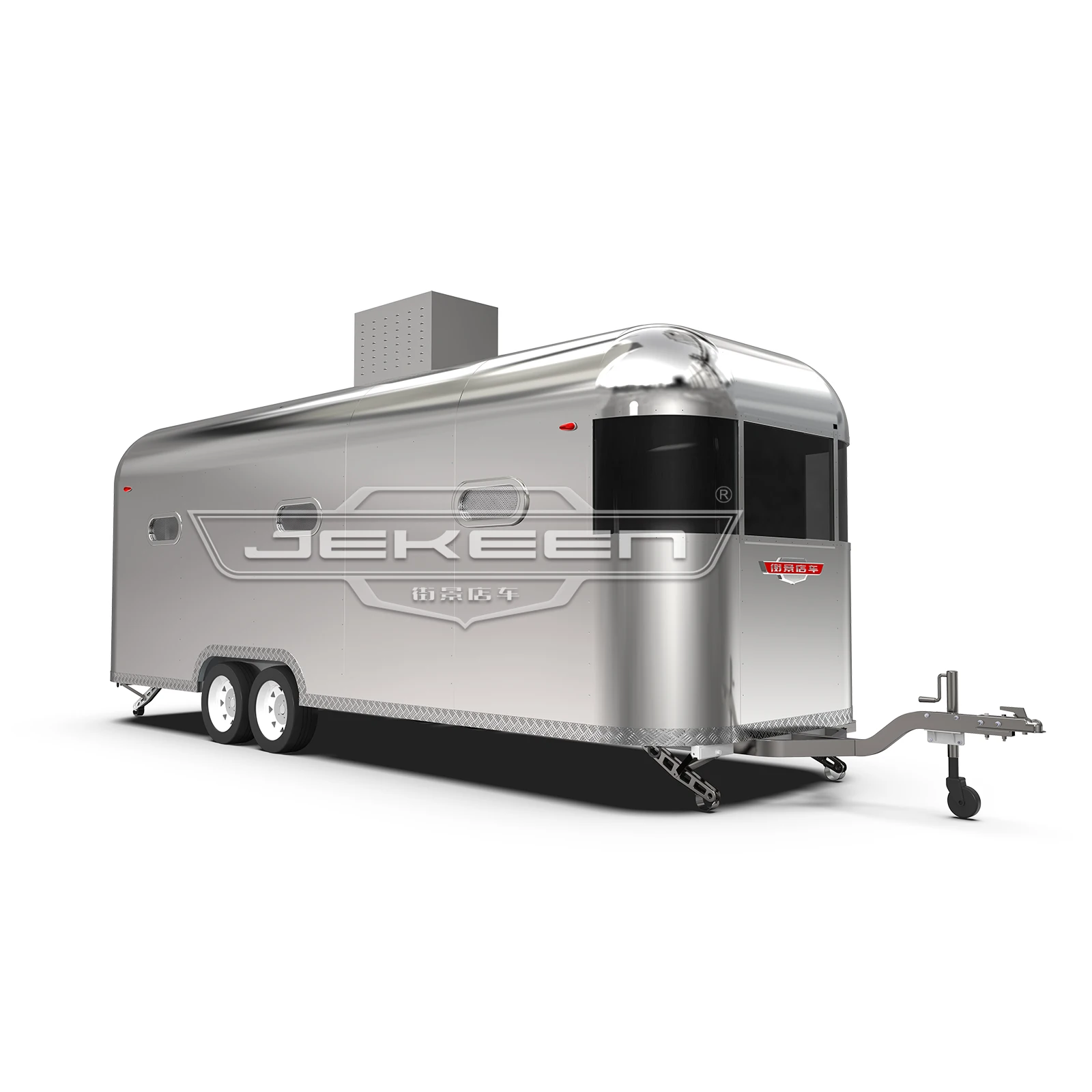  JEKEEN AirStream продовольственный грузовик с прицепом для перевозки еды оборудованием Sott-6