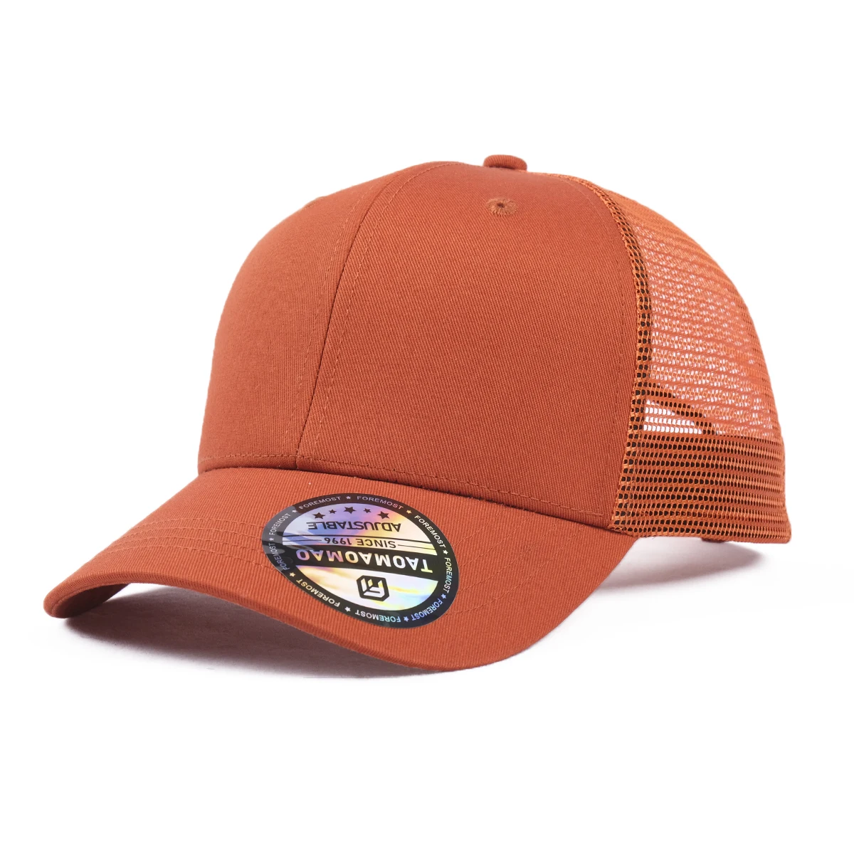 Wholesale Custom Men Classic 6 Panel Curved Brim Richardson style 112 Cap Snap Back Trucker Hats With Embroidered Logo