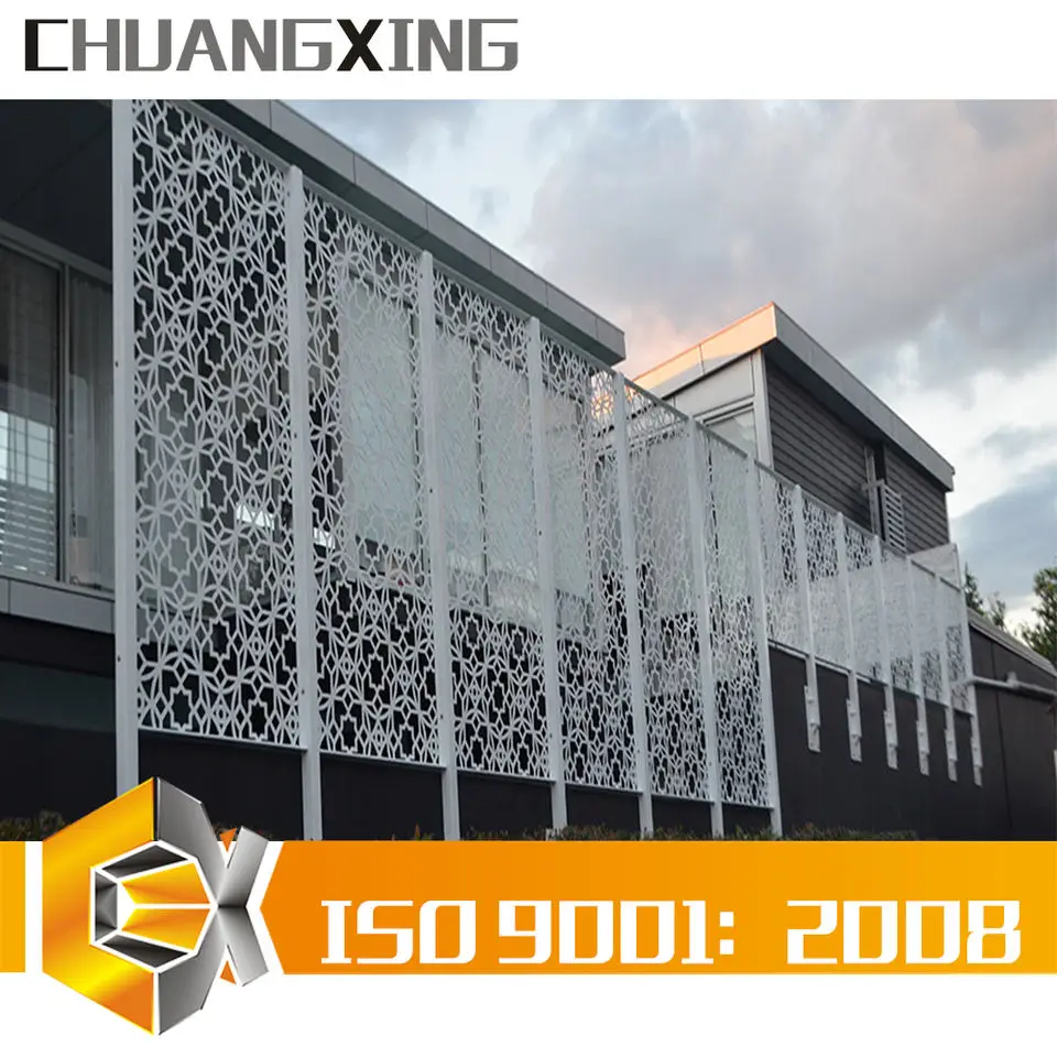 Factory direct sales custom building exterior wall aluminum composite panel  Metal Fabrication Work Perforated Metal Sheet