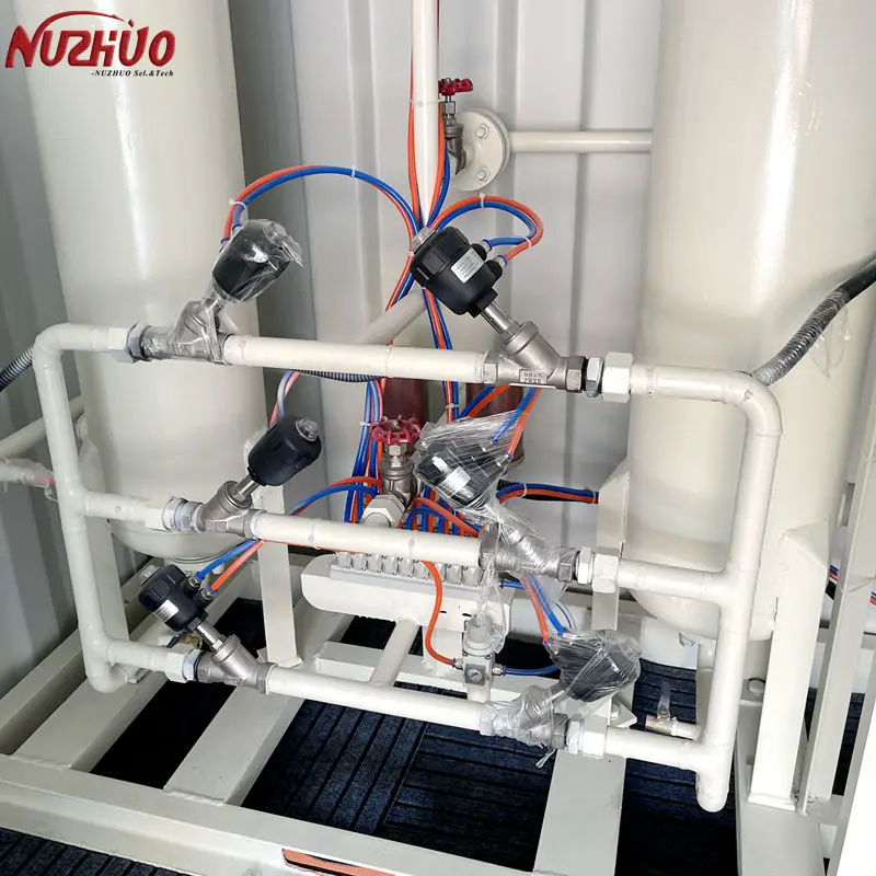 NUZHUO Low Energy Oxygen Plant China Factory PSA Oxygen Generator Oxygen Production Plant 10Nm3/h