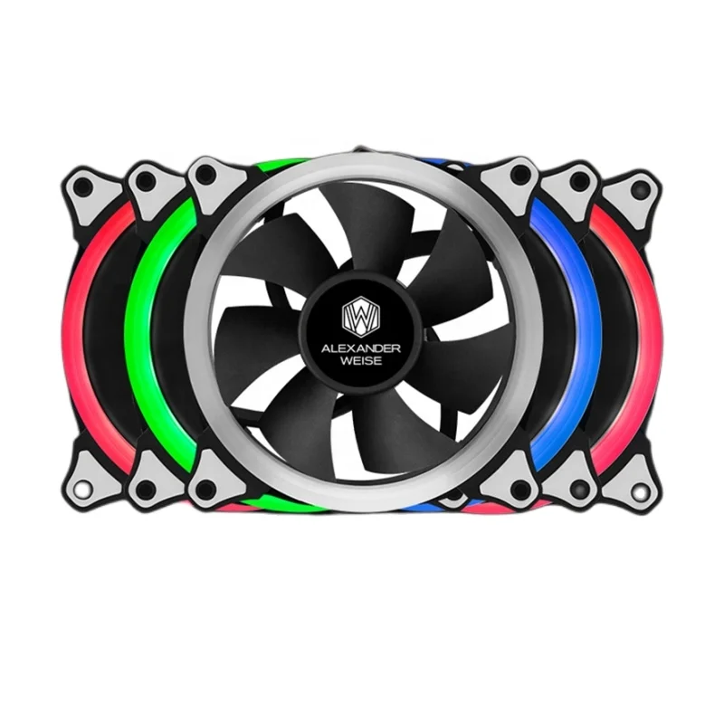 Server Cooling Radiator Cooler Led 12v 120mm Rgb Pc Computer Case Fan