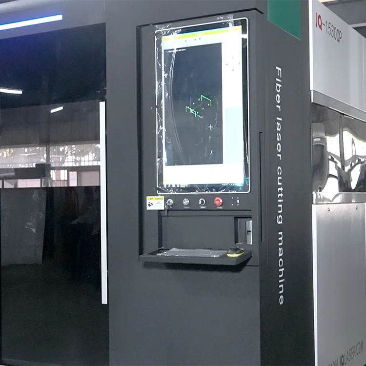 JQLASER 2000 Вт 3000 волоконно-лазерный резак интегрированные лазерные режущие машины для металлических труб и листов