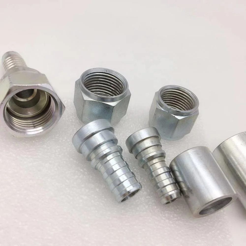 JIC female reutilisables raccords de tuyaux hydrauliques