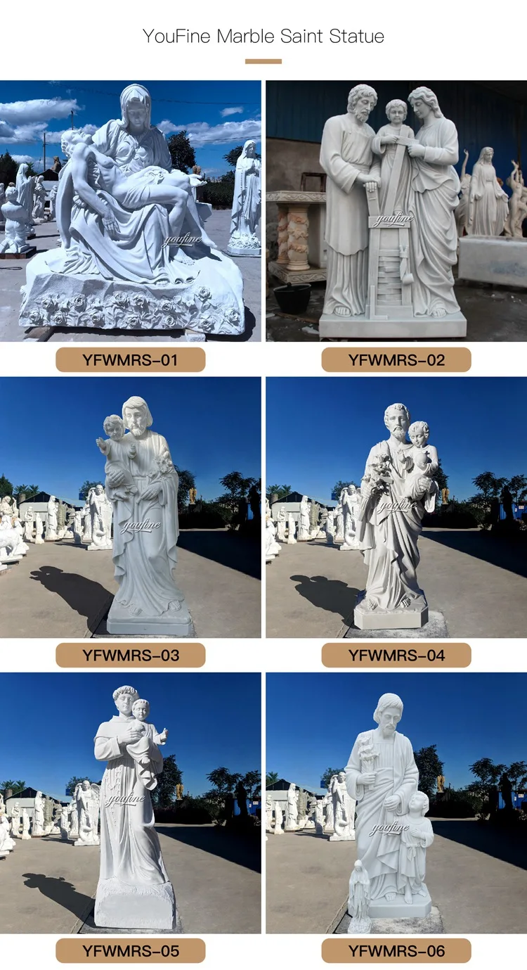 Marble Saint Statue