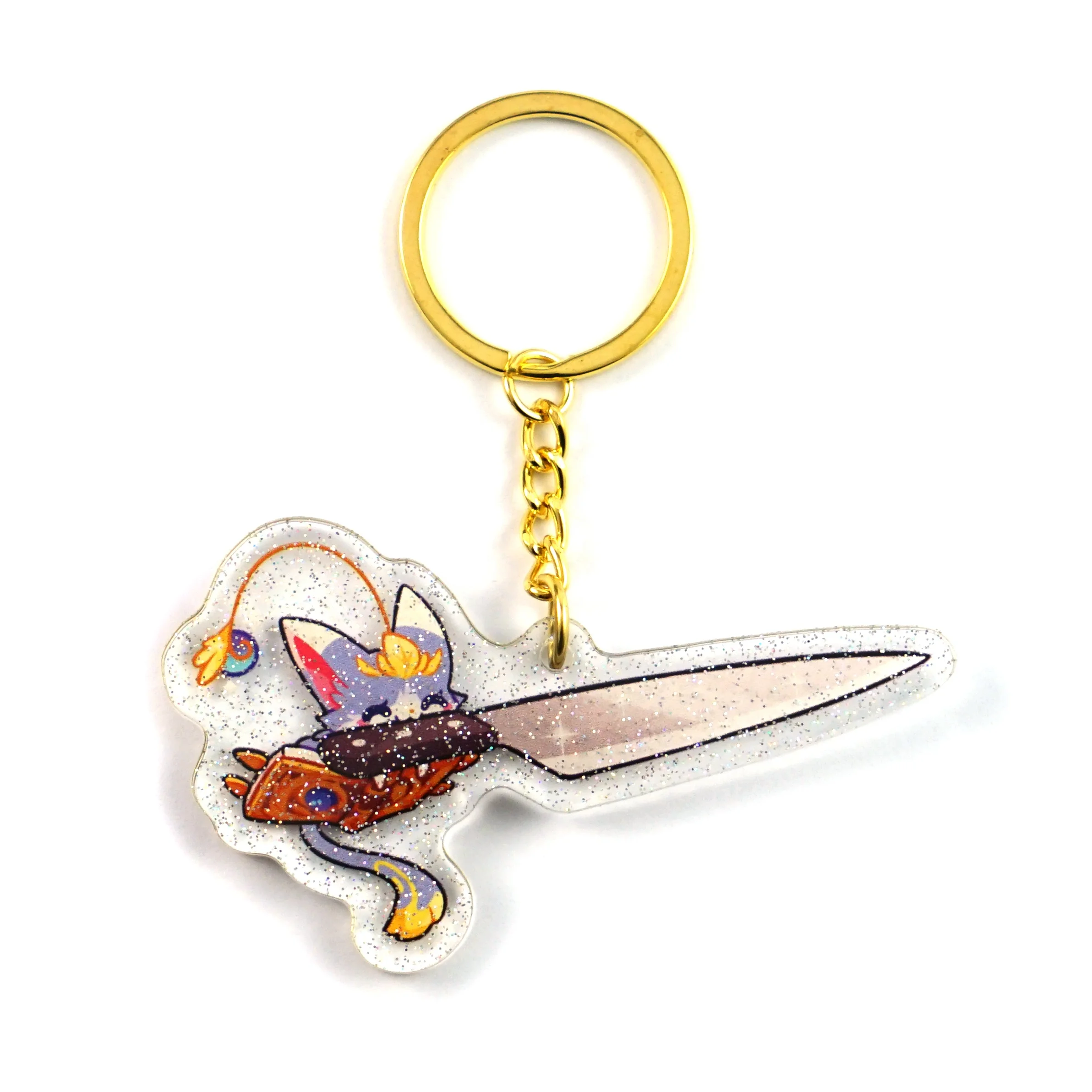 Personalized High Quality Custom Logo Epoxy Bulk Gift Souvenir Acrylic Keychains