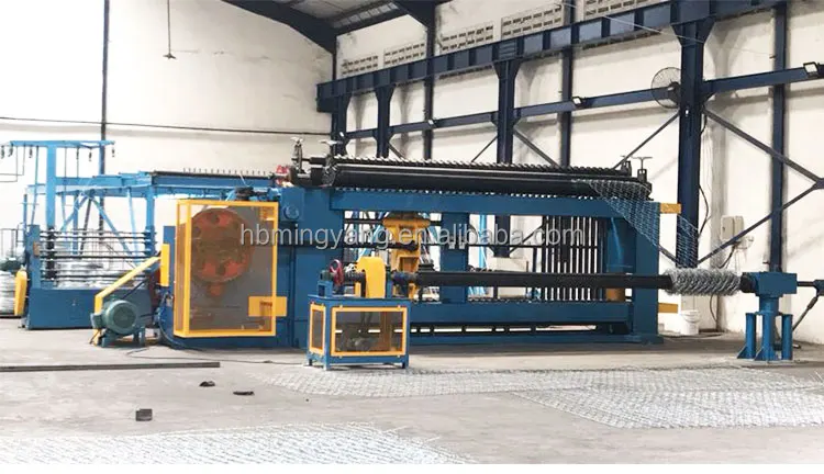Cheap Price full automatic stone cage box machine heavy duty gabion weaving machine