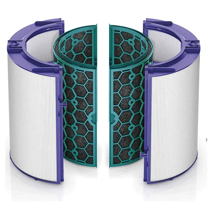 Air Purifier Fan Replacement Hepa Filter Round For Dyson DP04, TP04, HP04