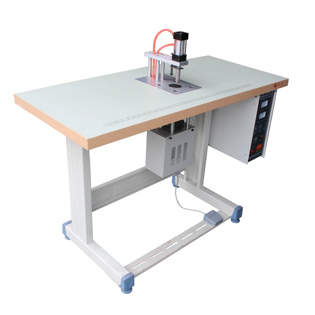High Quality Make Nylon Button Pneumatic Power ultrasonic swing machine ultrasonic welding machine