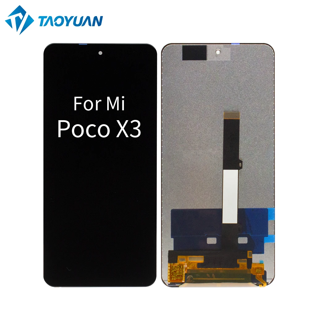 ЖК-дисплей для мобильного телефона Pantalla Xiaomi POCO X3 с сенсорным экраном дигитайзер в сборе