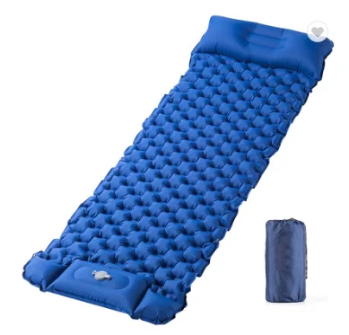 Self-Inflating Sleeping Camping mat Light Weight With Pillow For Outdoor Tent Mattress