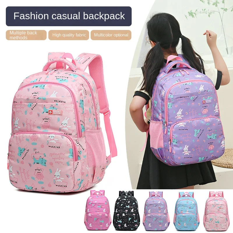 Hot Sale Fashion Customization Logo Waterproof Cartoon Cute Backpack For Kids Schoolbags Factory Wholesale School Bags