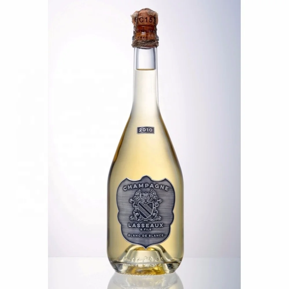 Hungary Low Price Private Label Champagne Bottle Metal Bottle Labels