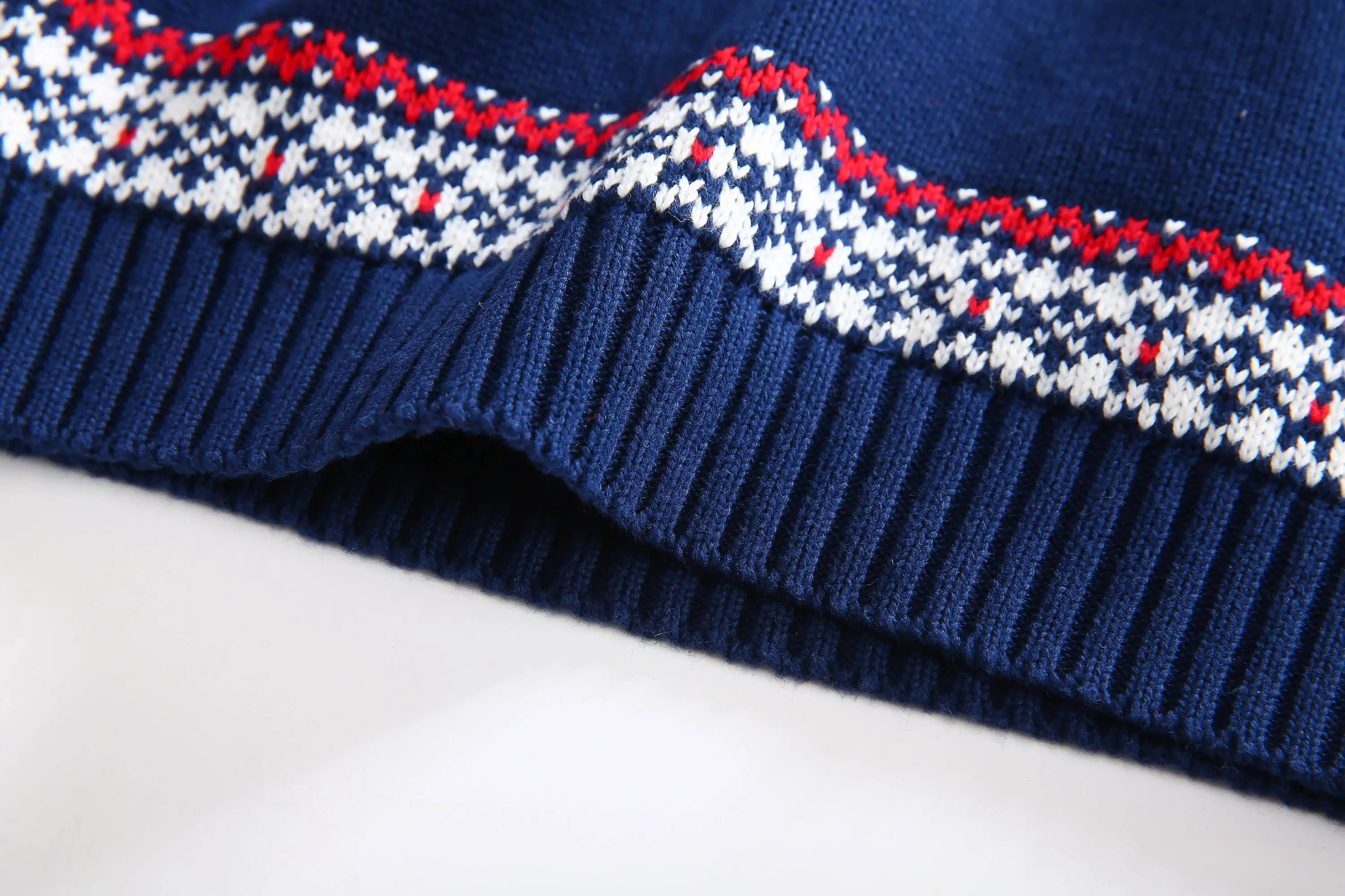 
Autumn Winter Children Pure Cotton Sweater Cartoon Pattern Christmas Toddler Clothes 