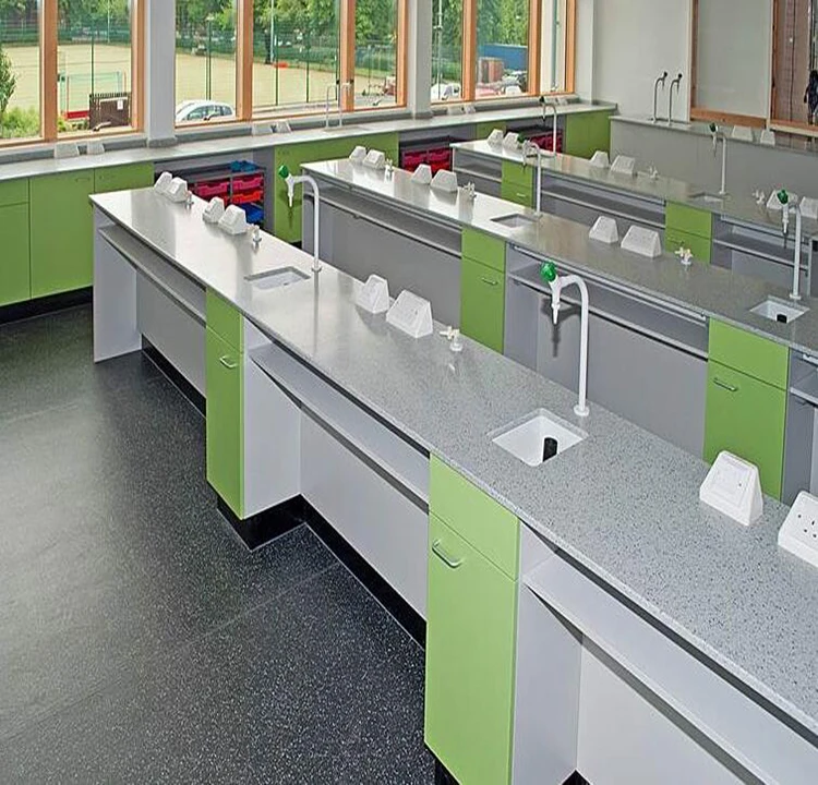 High-level experiment lab table, test bench used in plant tissue culture laboratory bench
