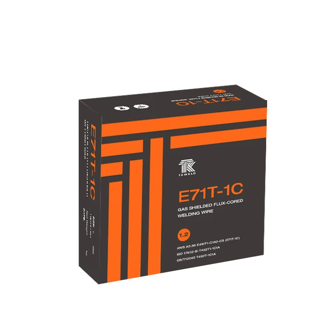 TKweld Flux Cored Welding Wire AWS E71t-1C Gasless Flux Cored Welding wire E71T-GS Mig Welding Wire