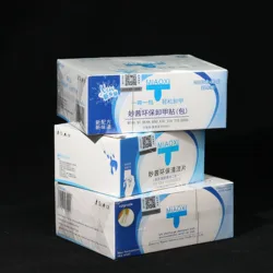 In Stock Cotton Nail Polish Remover Pads Remover Cleaner Link Free Nail Pads ,Reusable Nail Remover Pads