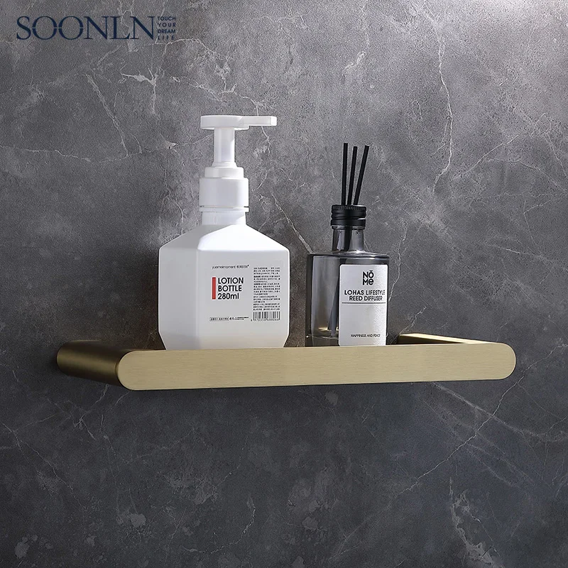 Wholesale Bathroom Stainless Steel 304 Single Layer Corner Bathroom Shelf