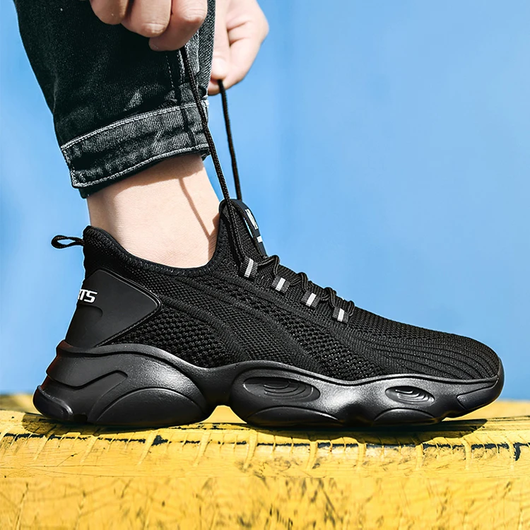 New Young Trend Breathable Light-weight Trainers Running Shoes Men Sneakers