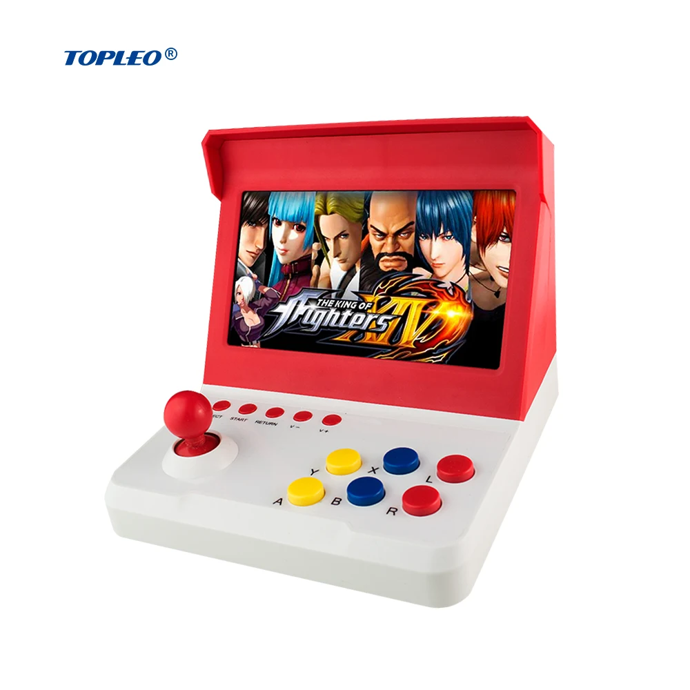 Topleo Video Game Console portable Clear customs with family friends 64GB box video handheld vintage console 500 games