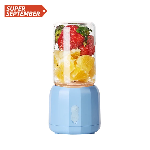  2021 300ml pp stainless steel portable 35W high speed blender machine grinder citrus