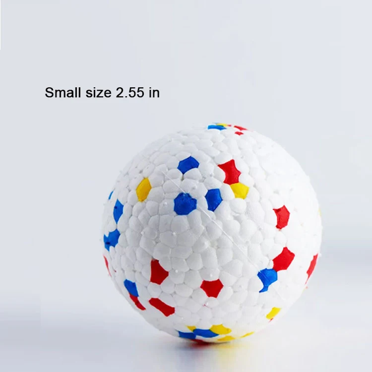 Artinova Pet Suppliers Custom logo Eco-Friendly Throwing Dog Chew Toys Wholesale ETPU Pet Tennis Balls interactive Dog toy ball
