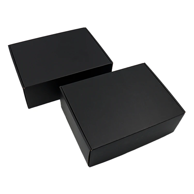 W156 Custom Logo Two sides Printing Cardboard Print Rainbow Color Fold Gift Mailing Shipping Packaging Mailer Corrugated Box