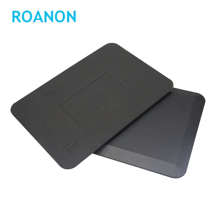 
Foot Massage Standing Desk Kitchen Pu Fire Proof Embossed Memory Foam Anti Fatigue Floor Mat For Office Home 
