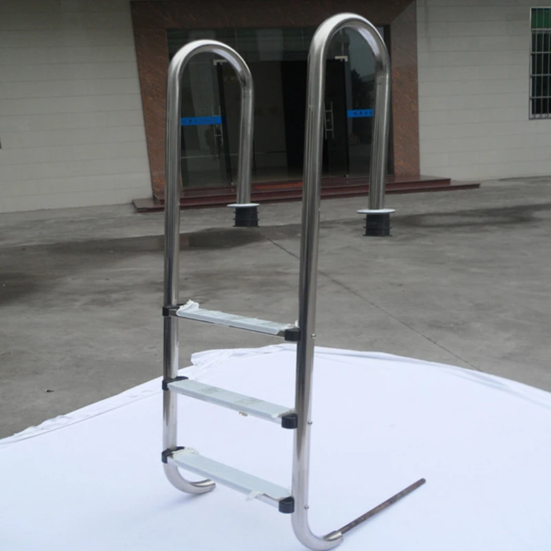 2/3/4/5 Steps MU Series Safe Handrail Swimming Pool Step Ladder