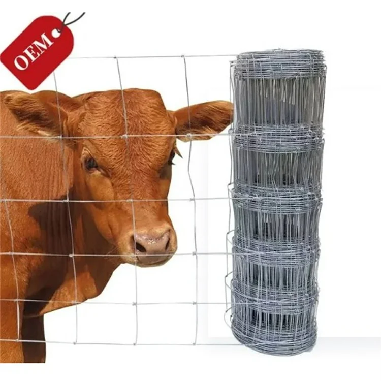 4ft 5ft 6ft 8ft cheap goat sheep livestock farm wire mesh fence hinge joint horse cattle farm field fence