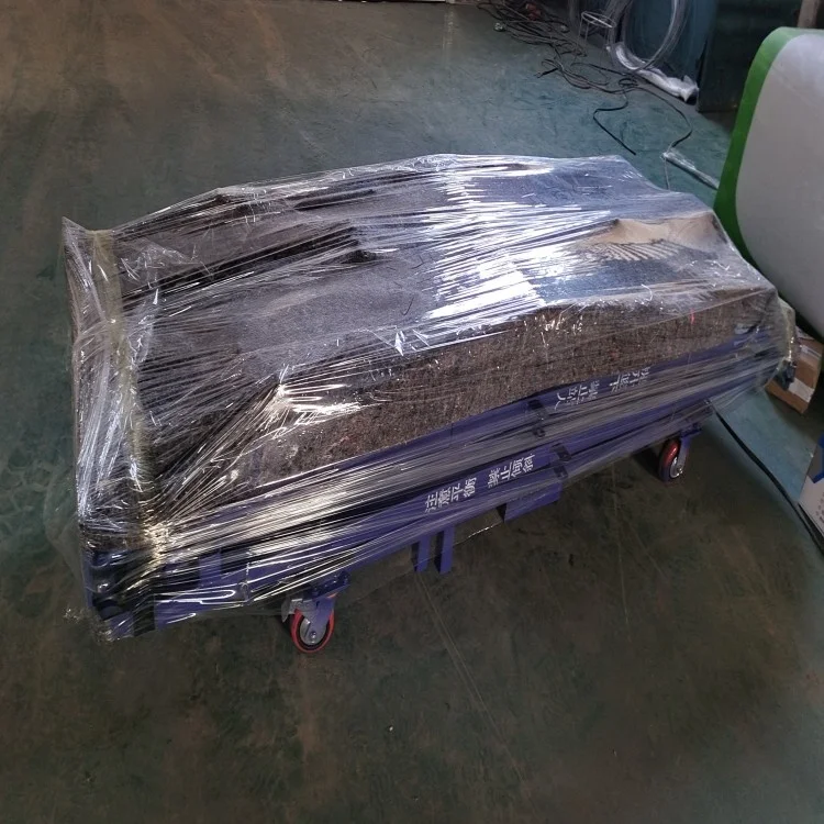 Easy To Assemble lift platform cargo lift electric ladder  moving cart scissor lift trolley