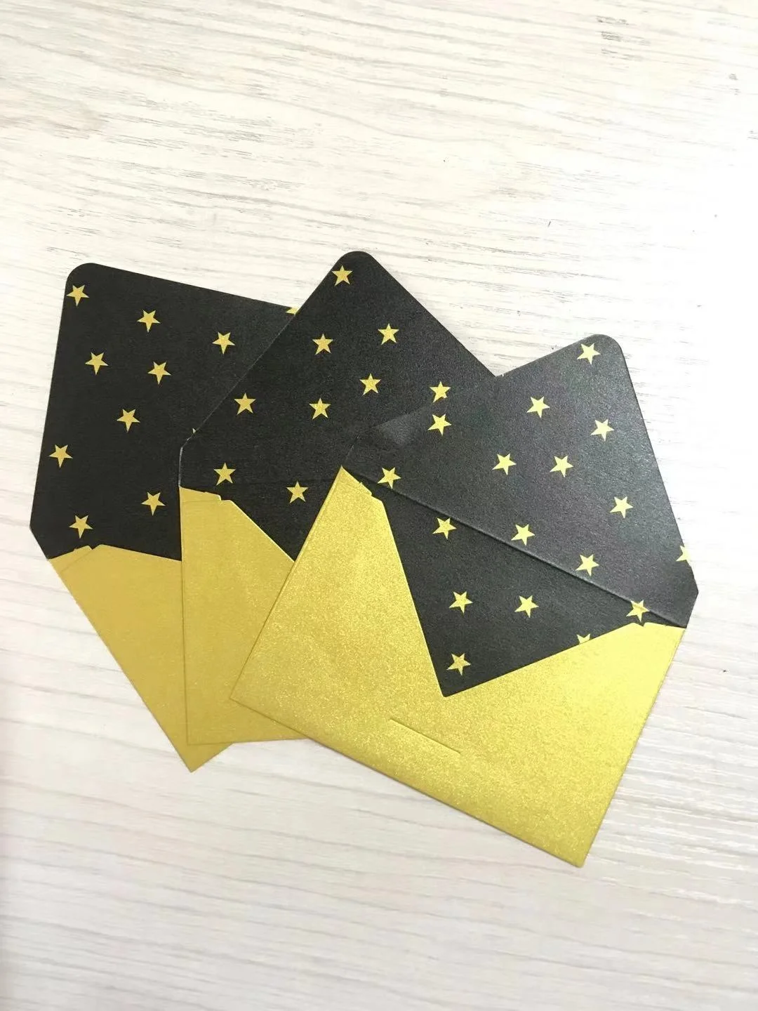 Invitation Card After-sales Customized Half Fold Praise Service Card Printed Thank You Letter Nail Cards