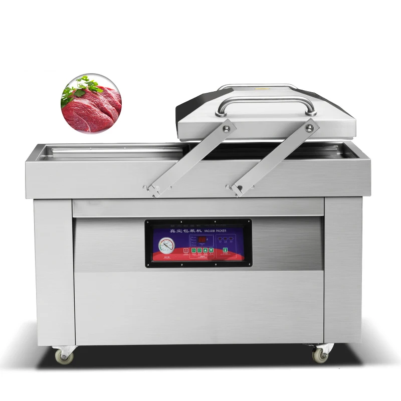 
Wholesale Meat Chicken Food Vacuum Sealer Machine Vegetable Rice Food Vacuum Packing Machine Pillow Vacuum Packing Machine Price 