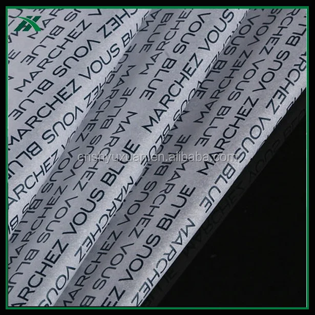 Сделано в Китае изготовление на заказ Печать Логотипа Упаковочная бумага ткани для одежды