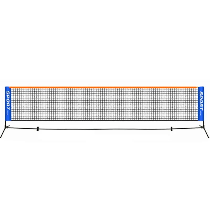 
professional rebound portable student practice lawn tennis net for court with posts 
