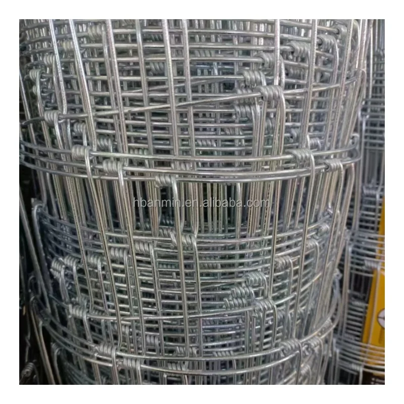 High Sheep Cattle Fixed Knot Field-Fence  horse cattle farm field fence  Game Wire Mesh 1.2M High