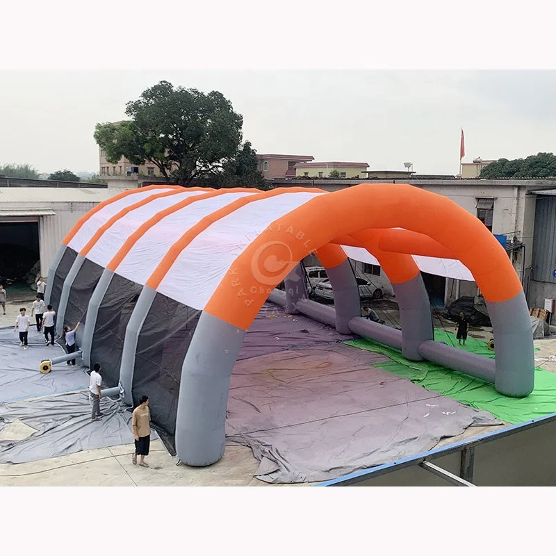 Outdoor Air Sport Court Cover Inflatable Paintball Tent Bunkers CS Arena