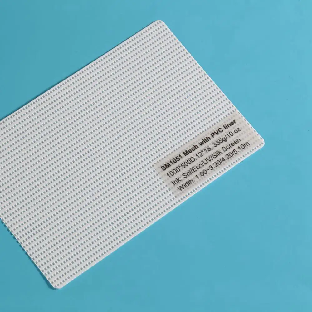 Outdoor Advertising Material Printing  PVC Mesh Banner With Best Quality