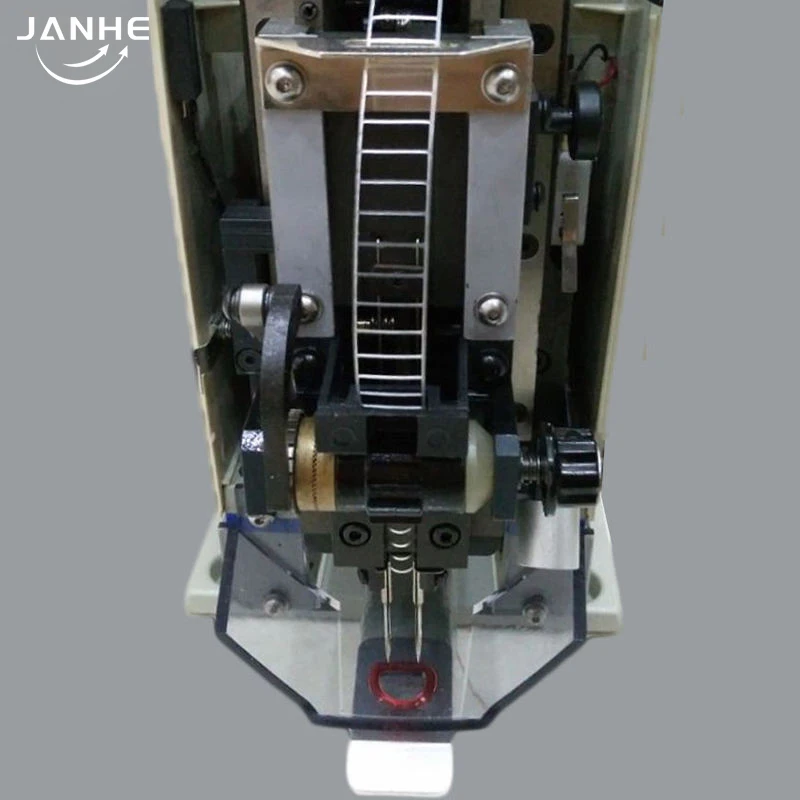 Plastic staple machine automatic plastic staple attacher machine for clothes towels socks jeans hang labels