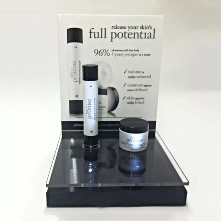 MYDARB shop shelf display cosmetic fitting lipgloss rack Makeup acrylic lipstick display stand cabinet showcase