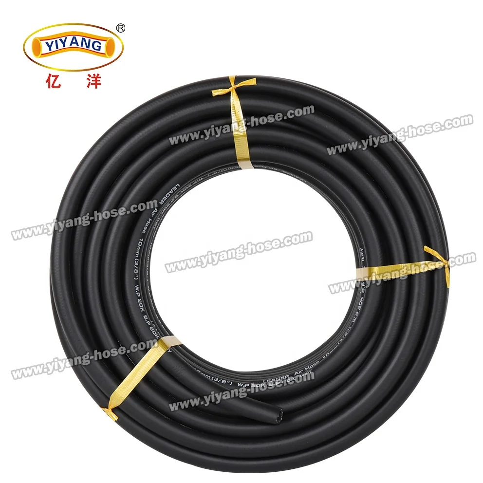 Excellent Toughness Flexible PVC Three Layers Type 300psi High Pressure Air Hose For Gas