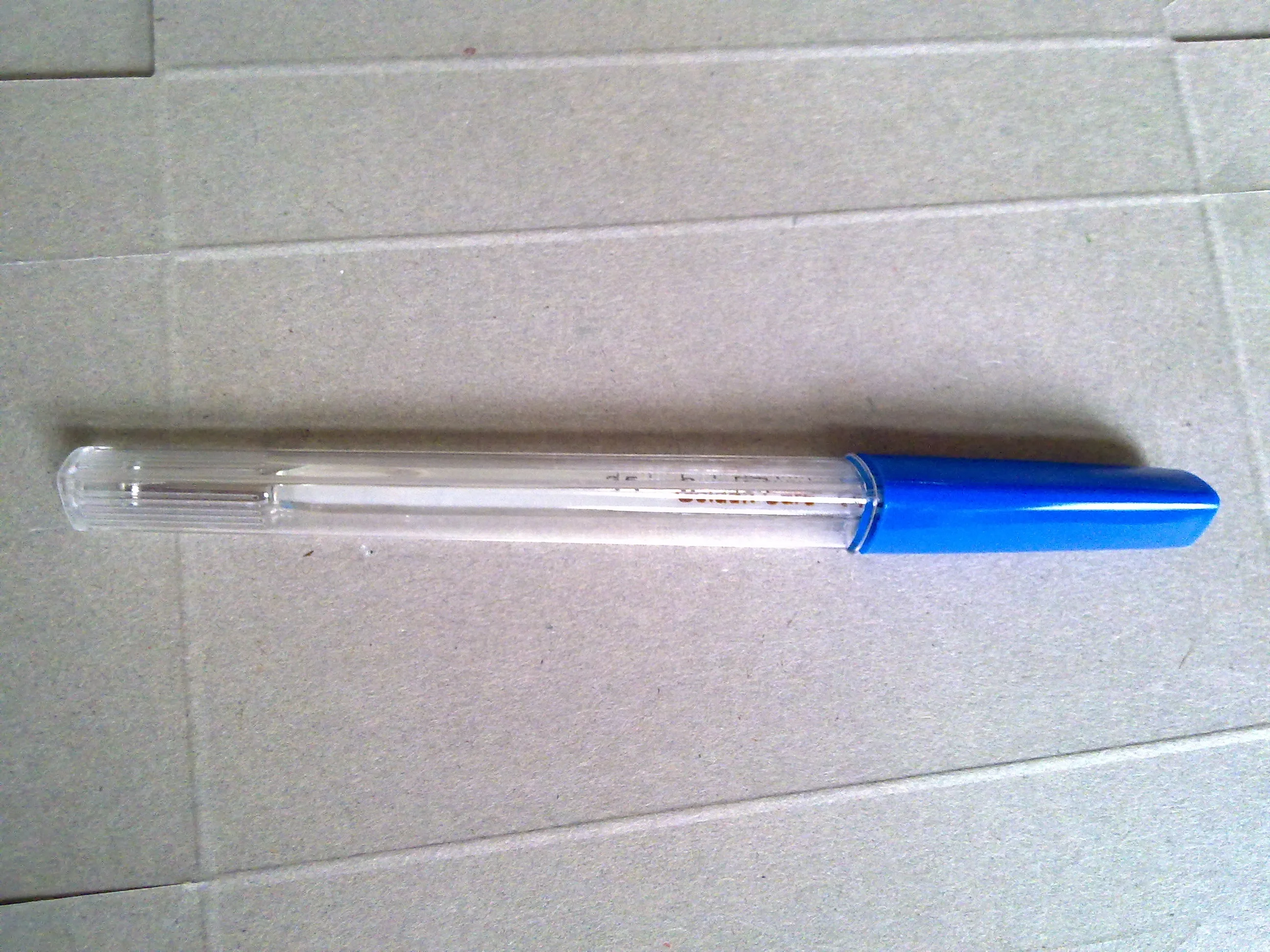 
hospital oral mercury clinical glass thermometer 