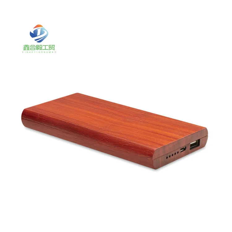 Wireless Power Bank Wooden Wireless Power Bank  Mobile Portable Battery Charger Power Bank Gift