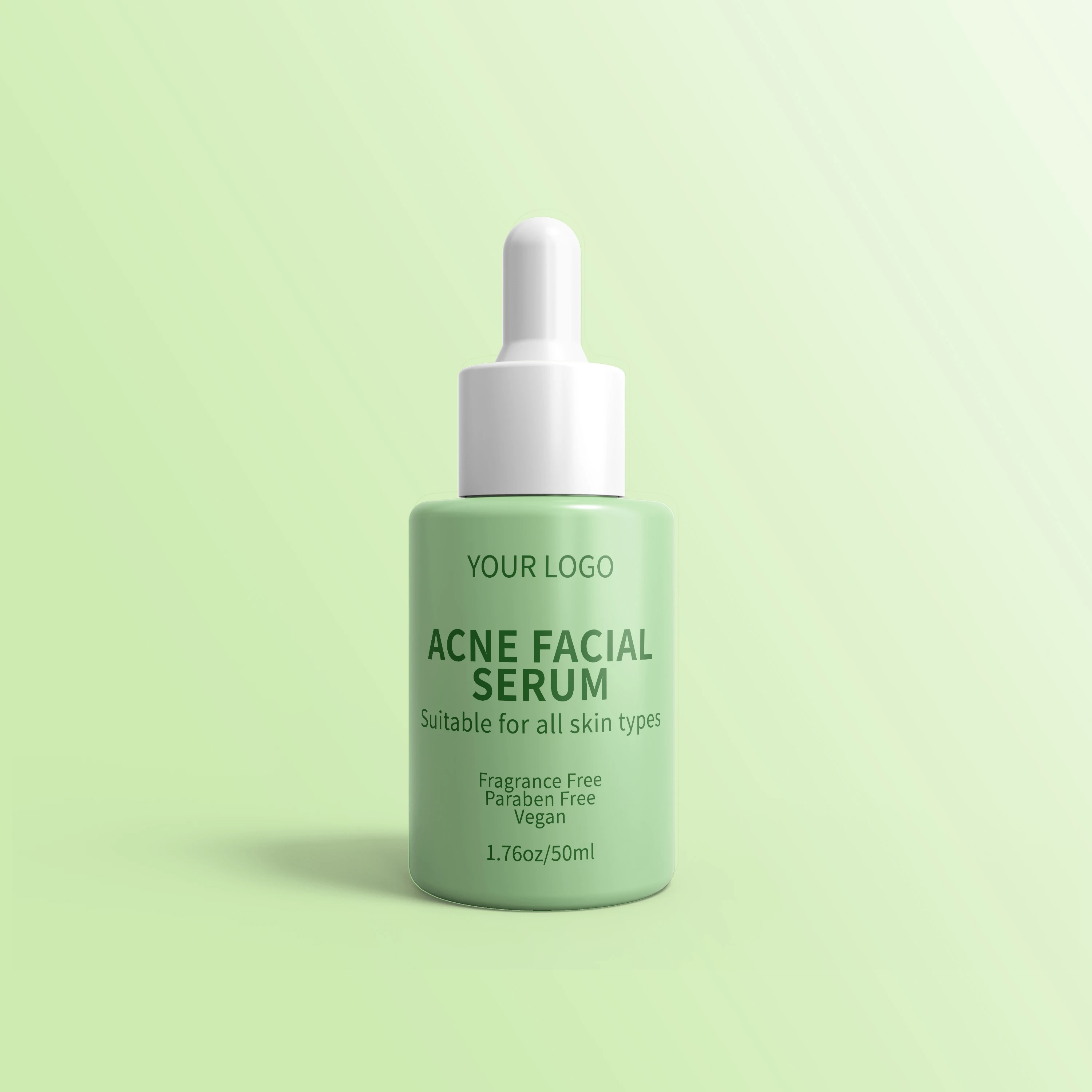 Private Label Anti Acne Glycolic Salicylic Acid Aloe Vera Acne Serums Face For Scars