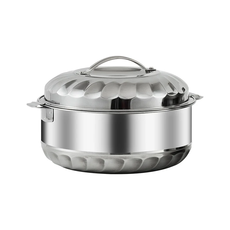 GUOSHENG Soup & Stock Pots Insulated Food Warmer Cooking Stainless Steel Pot Set