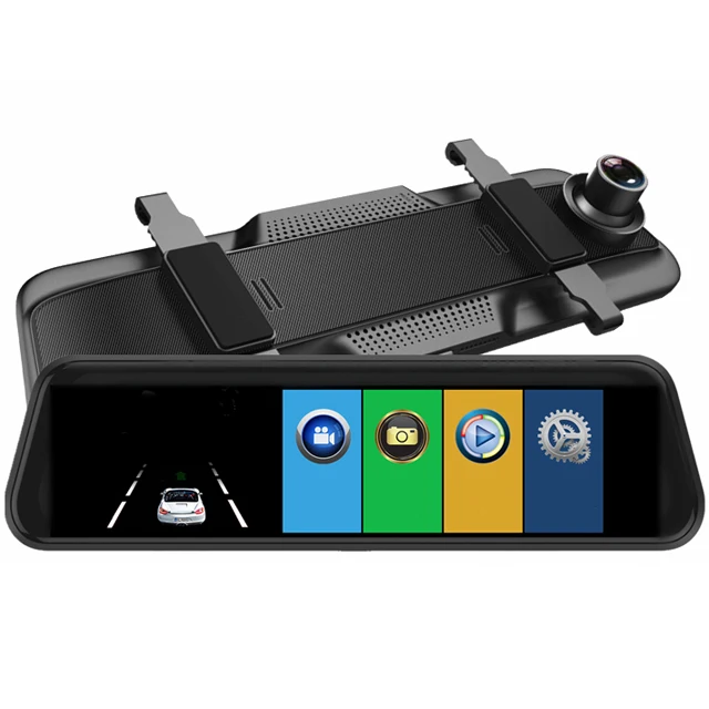 Dash Cam Rear View Mirror Camera 10 inch IPS full HD 1080P Car DVR Mirror Video Camera